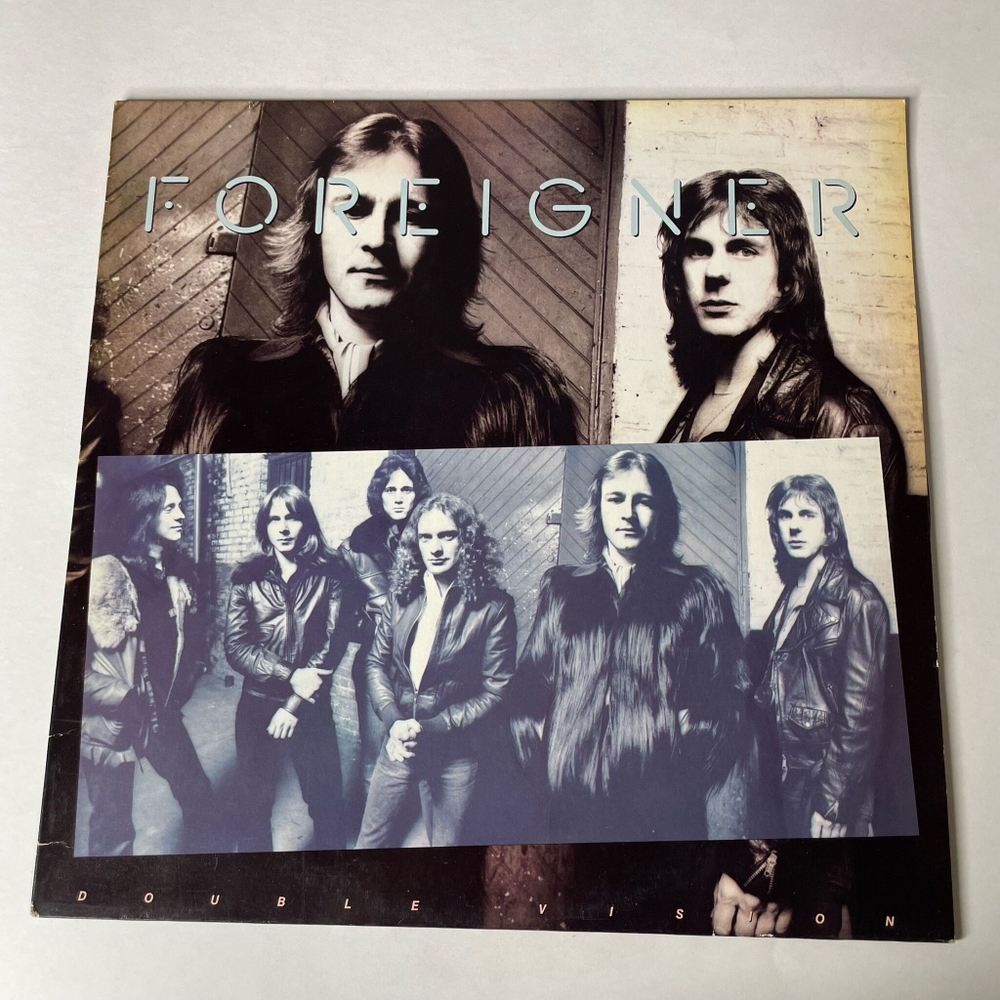 Винтажная виниловая пластинка LP Foreigner Double Vision (Germany 1978) Hot Blooded