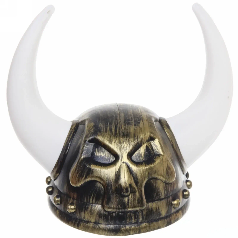 Карнавальный аксессуар «Шлем викинга с рогами» 20 см