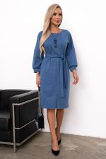 Платье Сара (голубой) Р11-989/2 Nikol (Акция)