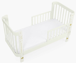 Детская кроватка-трансформер Happy baby Mommy Love в комплекте с расширением 160х70 milky
