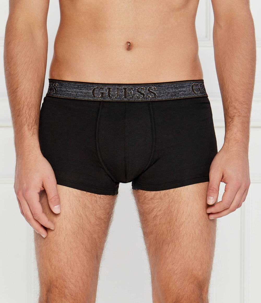 Трусики-боксеры 3шт. Guess Underwear - черный(U4RG33 K6YW0)