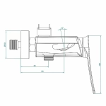 Душевая система RGW Shower Panels SP-6143-01 50140801-01 хром