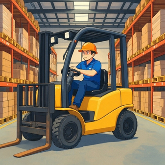 ВОДИТЕЛЬ РИЧТРАКА/ПОГРУЗЧИКА