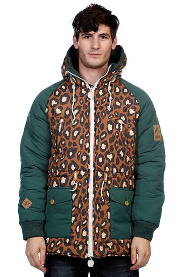 Куртка TRUESPIN Alaska FW14 Hunter Green/Leopard