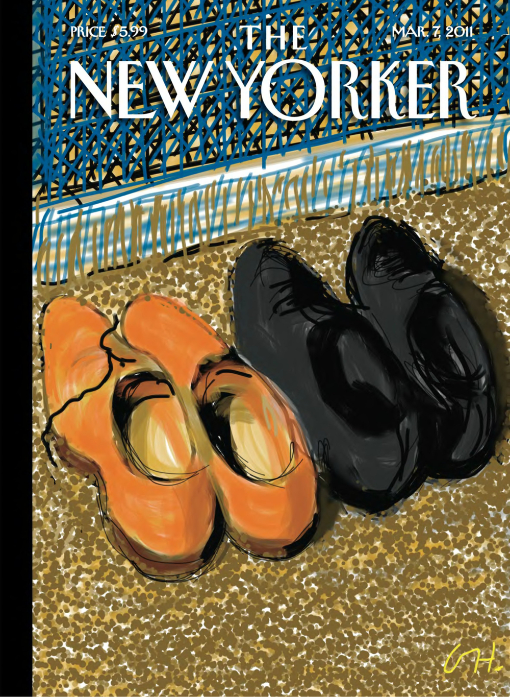 Журнал The New Yorker 07-03-2011 David Hockney