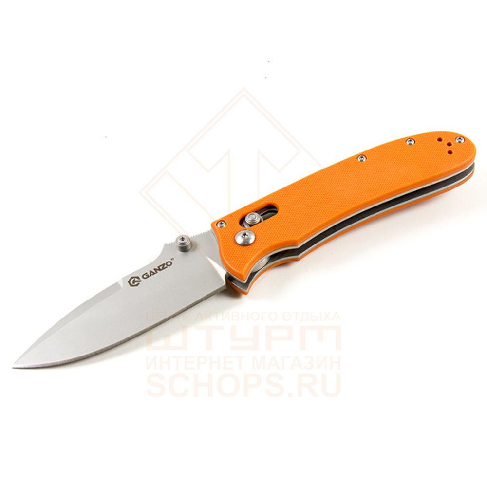 Нож складной Ganzo G704, Orange