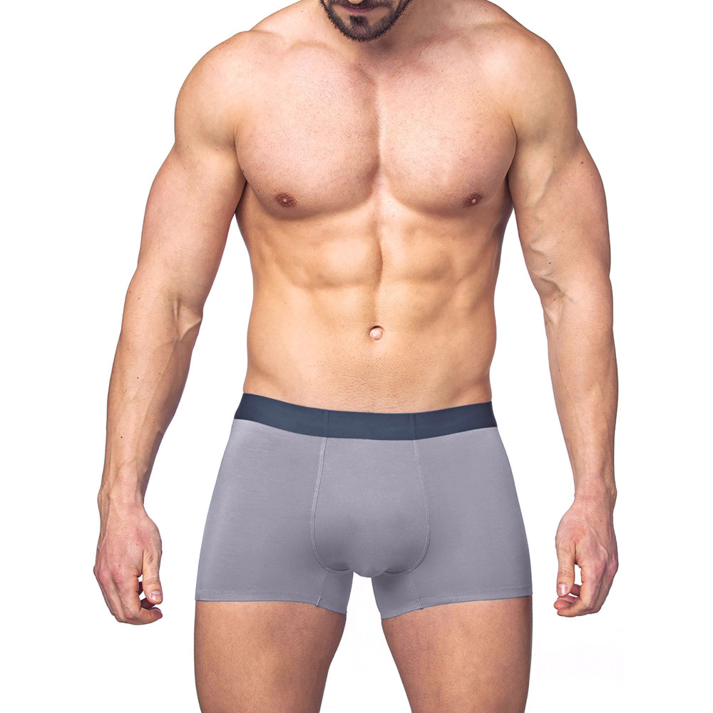 Трусы-боксеры из приятного к телу модала (Размер: M) (Цвет: черный)