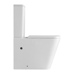 Унитаз-компакт Azario Terra 610х365х835 напольный, безободковый, система смыва "Скрытое торнадо", в комплекте с быстросъемным сиденьем микролифт (AZ-6003-A)