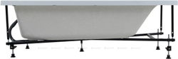 Акриловая ванна Aquanet (Акванет) Bright 180x80 с каркасом