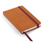 Набор PARKER: ручка перьевая "Urban Premium Ebony Metal CT", перо М, синяя и блокнот, 2018976