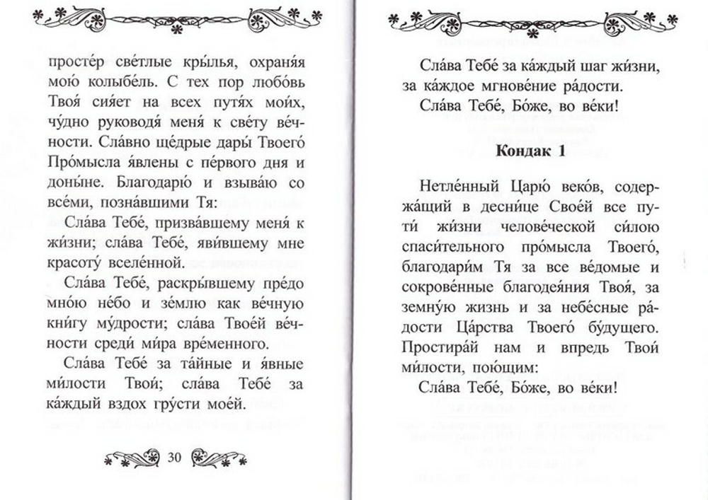 Акафист благодарственный "Слава Богу за все!"