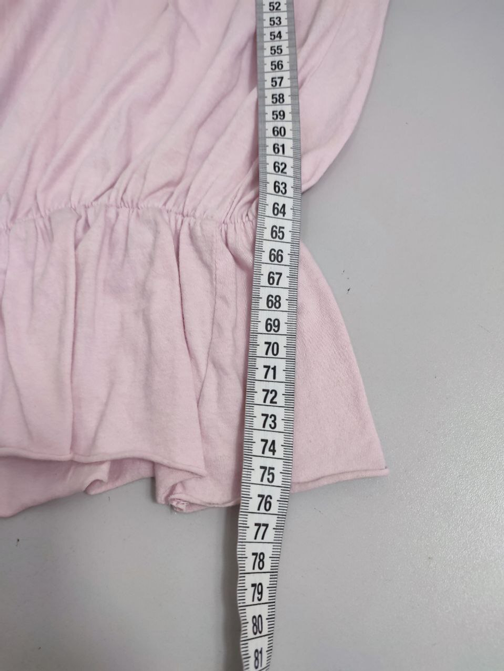 Блуза розовая с завязками на спине 42-44 размер