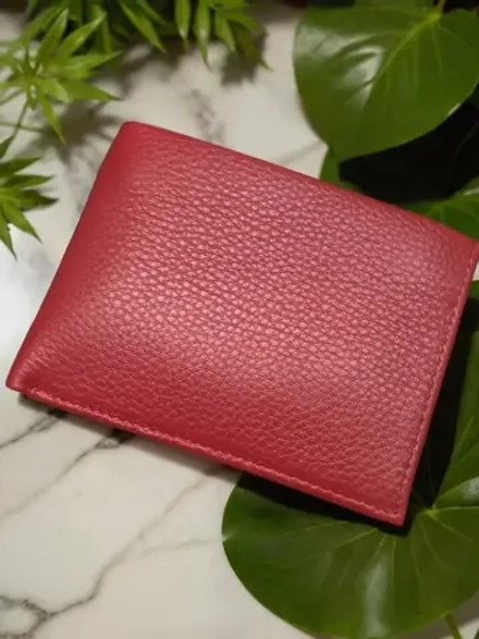 Кожаный кошелек маленький портмоне