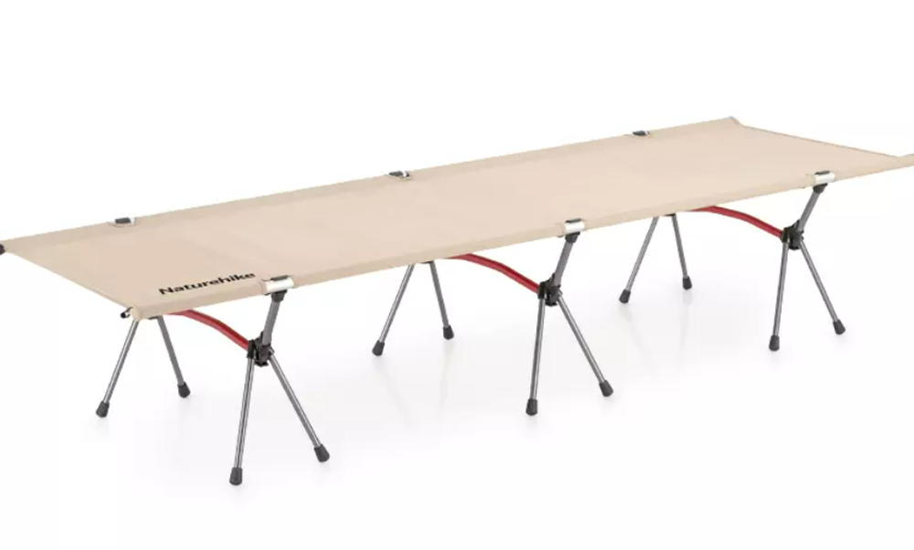 Раскладушка Naturehike XJC04 190х65х38 см кемпинговая, до 150 кг, хаки