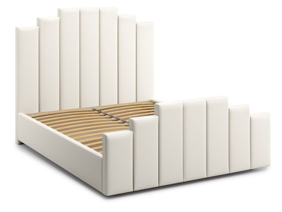 Кровать Velino 140 с  ортопедическим основанием без ПМ - Экокожа NEXT  01