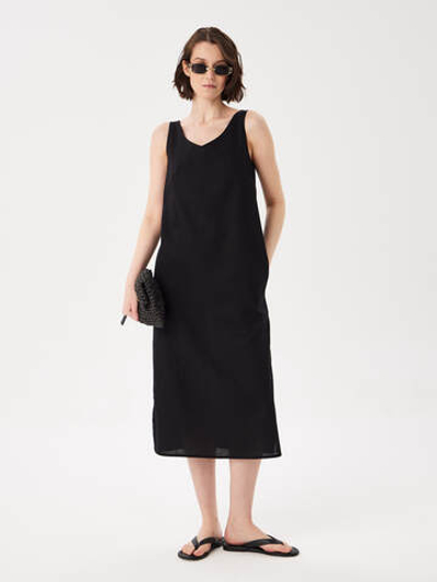 Сарафан льняной прямой