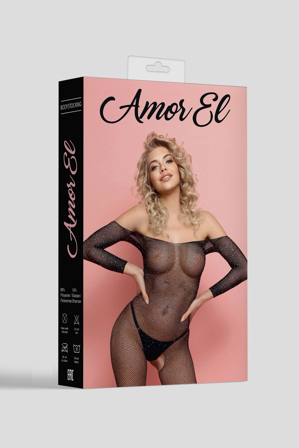 Боди-комбинезон с рукавами 3/4 и открытым доступом Esponela