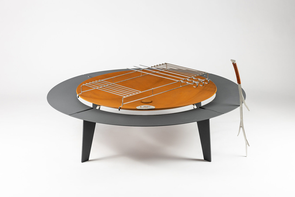 Чаша для костра Up!Flame STEEL CUP 1200 UNIQ grey