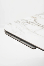 Стол М-City DISAUR Манхэттен 200 Светлый Беж ( Drac Cold Xlim), керамика, Орех Карни Натуральный