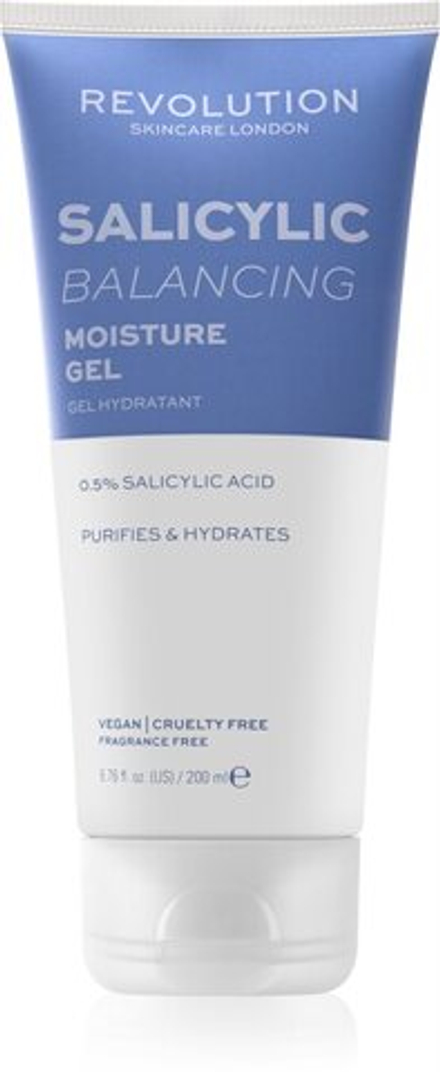 Revolution Skincare Body Salicylic (Balancing) - увлажняющий крем-гель /   200  ml  / GTIN 5057566328418