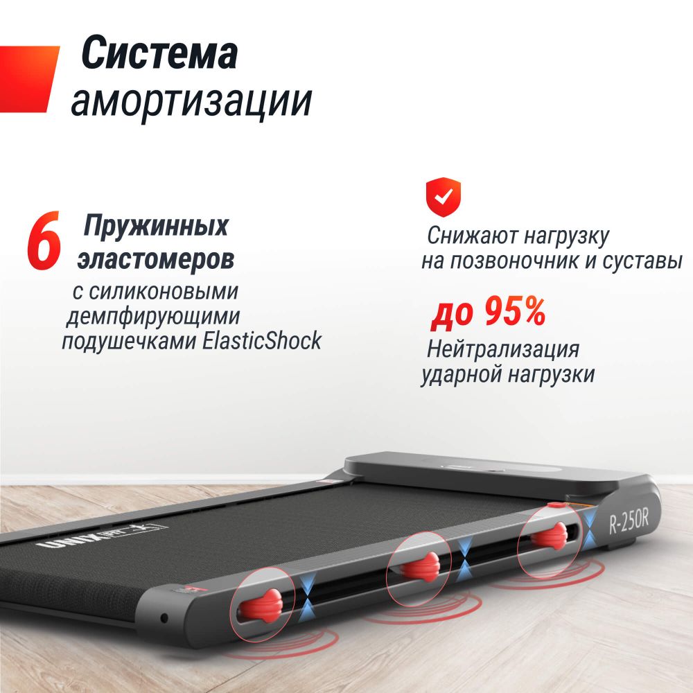 Беговая дорожка UNIX Fit R-250R