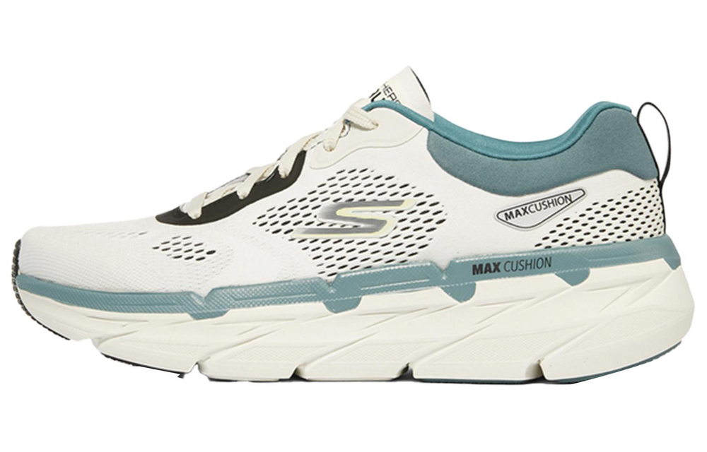 Skechers Go Run Max Cushion Premier "White Black Green"
