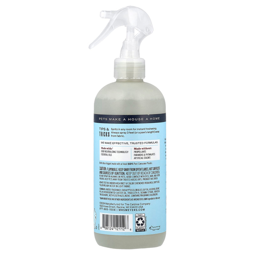 Mrs. Meyers Clean Day, нейтрализатор запаха домашних животных, лист кокоса, 355 мл (12 жидк. унций)