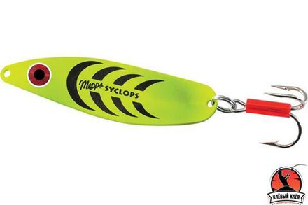 Блесна колеб. Mepps SYCLOPS, 1, Fluo Chartreuse