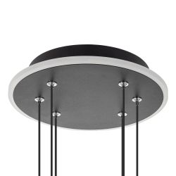 Citilux Trent CL203731 LED Люстра подвесная с пультом Чёрная