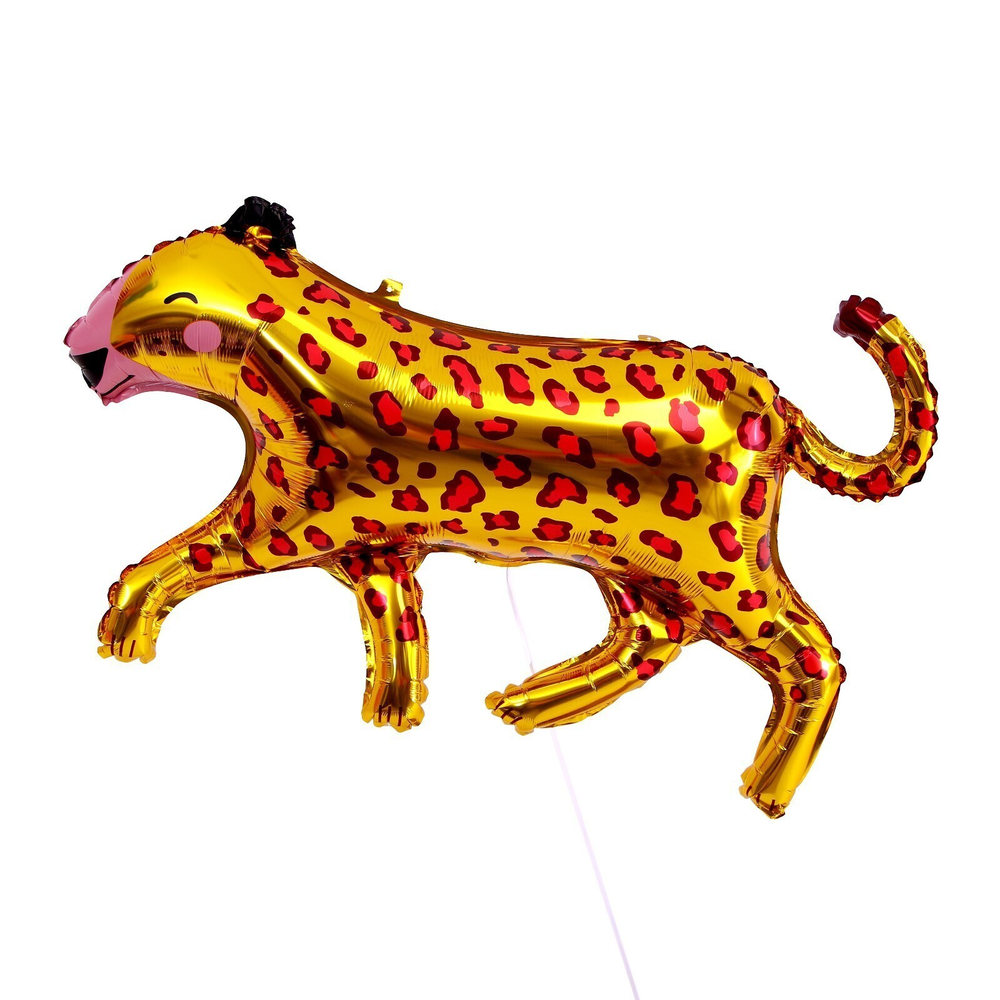 Шар фольгированный 24" "Гепард", золото 7828866 В8 НАДУТАЯ ГЕЛИЕМ