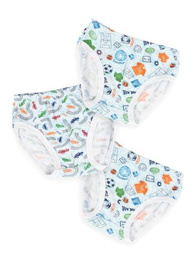 Набор трусов на мальчика р.р. 34 (3шт), цв в ассорт (Amoteks)