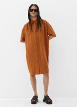 Платье-рубашка из хлопка