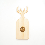 Доска разделочная из древесины сибирского кедра с гравировкой "Home is where the heart is". RD86