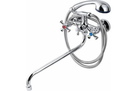 Смеситель для ванны с душем FAUZT FZs-428-07 тип См-ВУДРНШлА