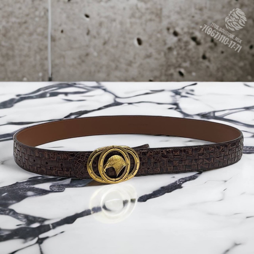 Ремень Stefano Ricci из кожи крокодила