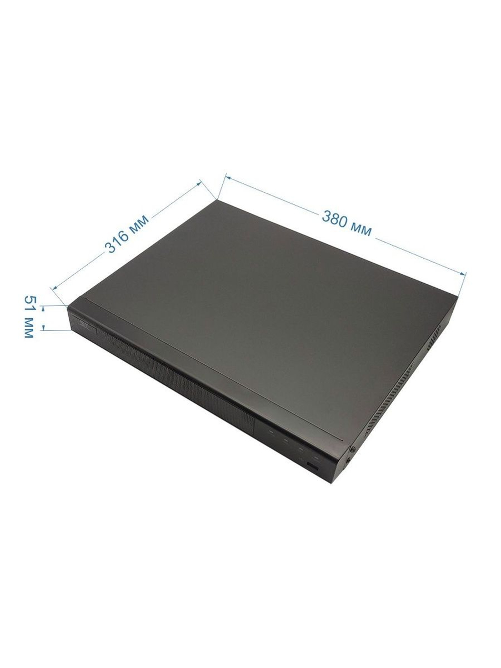 Видеорегистратор IP ST-NVR-V1612F97 16-канальный до 12Mp 2 HDD FORT
