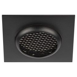 Встраиваемый светильник алюминиевый ЭРА KL110 BK MR16 GU5.3 черный матовый | Алюминиевые встраиваемые светильники