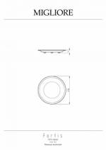 Мыльница Migliore Fortis 29741 хром