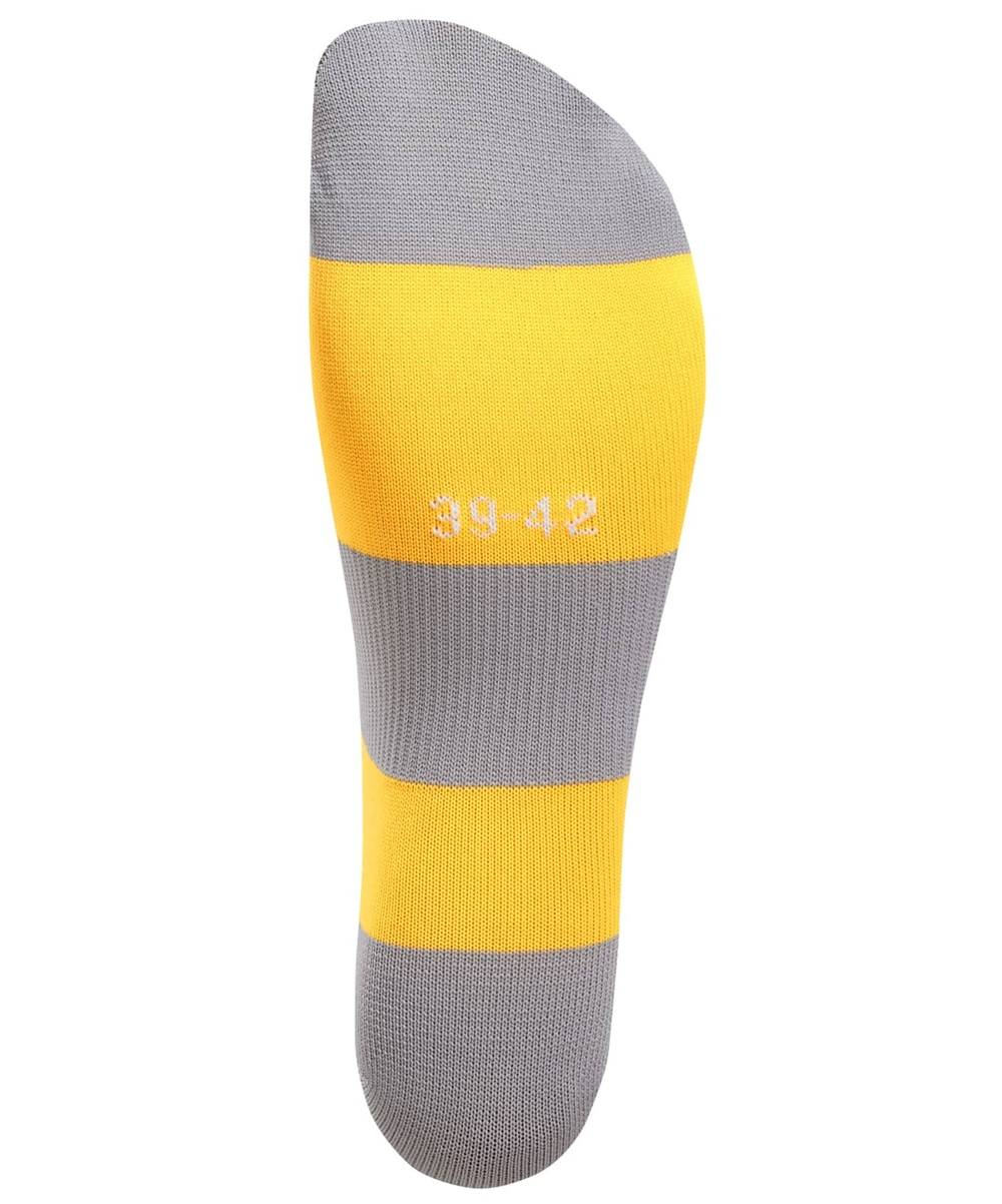 Гетры футбольные CAMP BASIC SOCKS, желтый/серый/белый