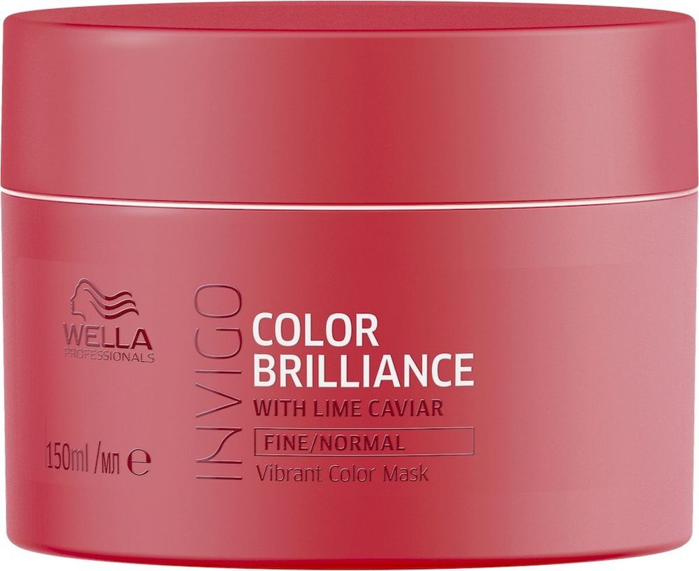 Wella Invigo Color Brilliance Маска-уход для защиты цвета окрашенных жестких волос 150 мл