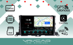 Магнитола для Toyota Highlander 2013-2020 - Vaycar VA77-0467-2K на Android 13, 8-ядер, 2K QLED, ТОП процессор, CarPlay,4G SIM-слот