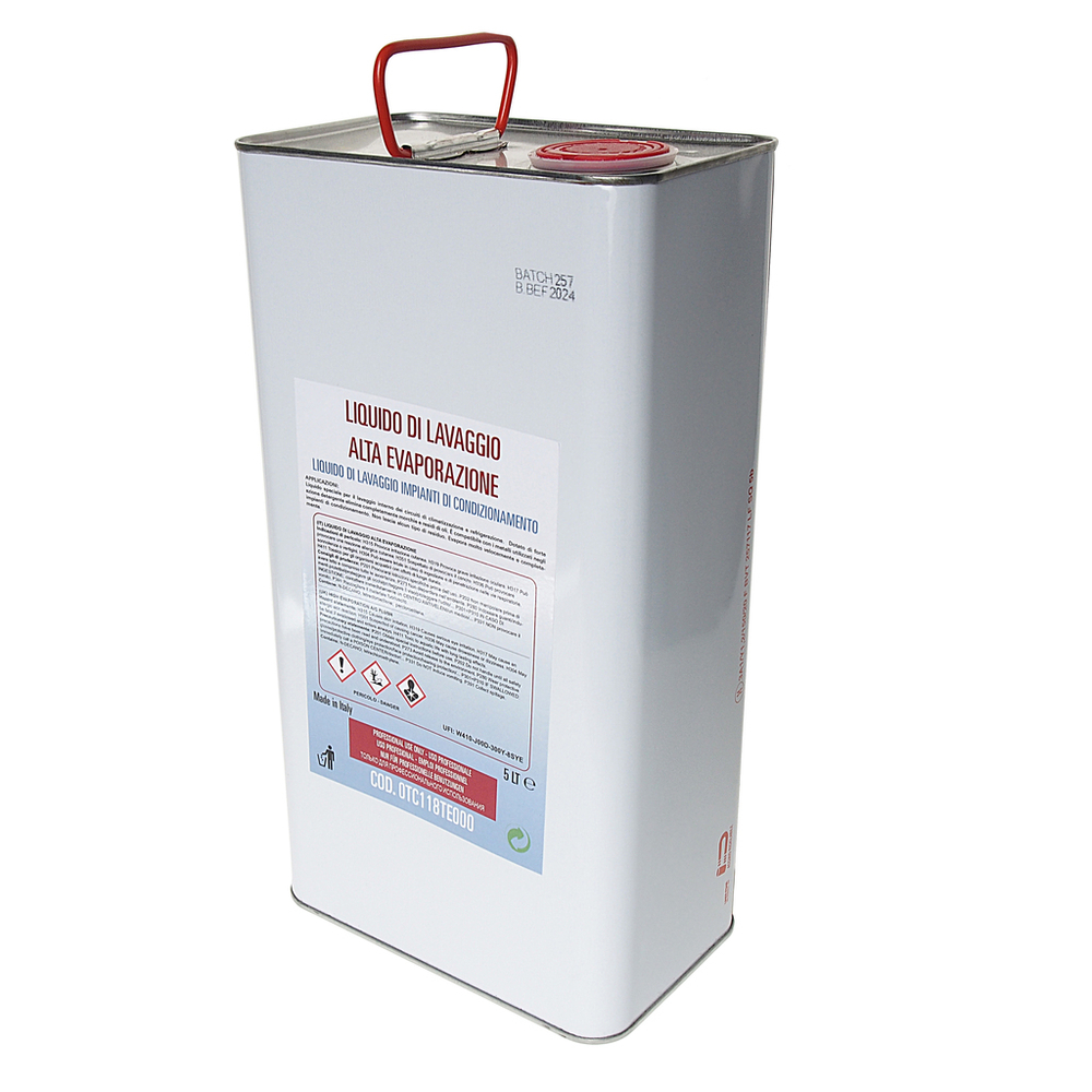 Растворитель СОЛЬВЕНТ 5л для промывки кондиционера (применяется с JTC-1409 и JTC-4631) SPIN SRL