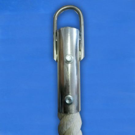 Крепление каната для лазания