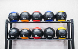 Медбол 10 кг (оранжевый)