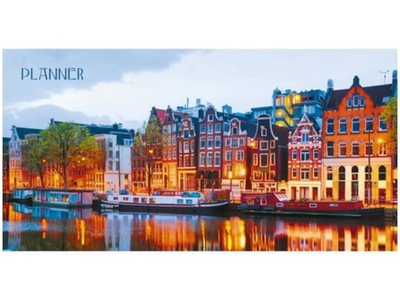 Планинг недатированный 64л "Вечерние прогулки" карманный обложка ламинированная