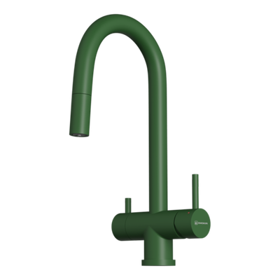 Смеситель для кухни Omoikiri Akita-S-RG латунь/royal green
