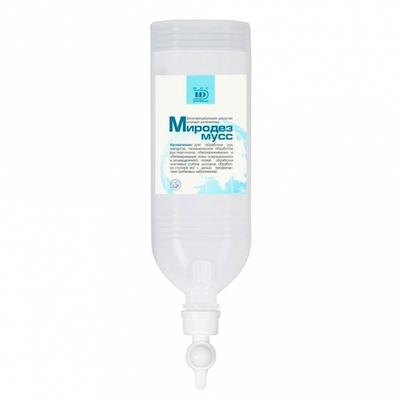 Миродез Мусс кожный бесспиртовой антисептик 1 л диспенсопак