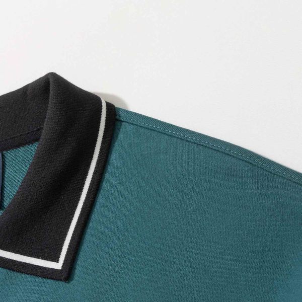 Толстовка Four Stripes Зеленый/Песочный/Красный/Черный - фото 6