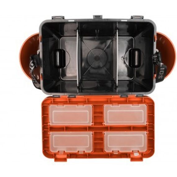 Ящик зимний Helios &quot;FishBox&quot; односекционный (19л) оранжевый