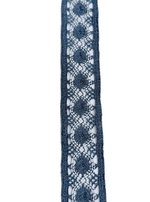 Кружево хлопковое в джинсовом стиле ш-5 см. Испания